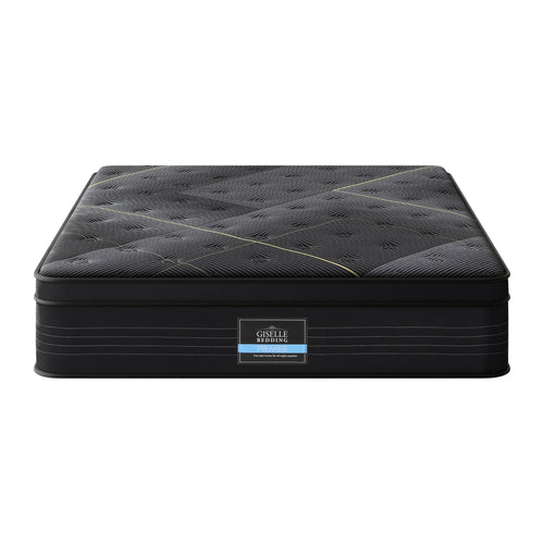 35cm Giselle Mattress Queen Bed Bamboo Pocket Firm Foam