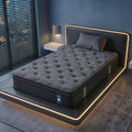 Levitex King Single Mattress 34 cm 5-Zone Pressure Relief  Pocket Spring with Reinforced Edge Support & Breathable Gel Memory Foam Hybrid Mattress