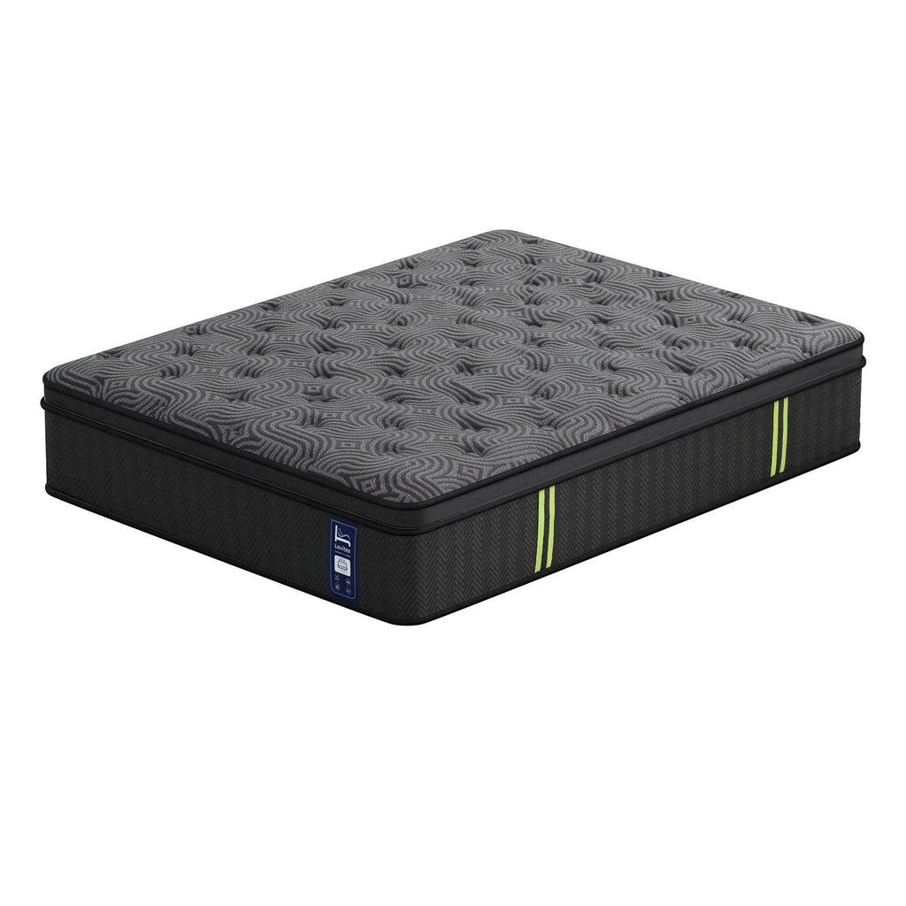 Levitex Queen Mattress 34 cm 5-Zone Pressure Relief  Pocket Spring with Reinforced Edge Support & Breathable Gel Memory Foam Hybrid Mattress