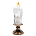LED Candles - LED Christmas Flameless Candle Lamp - Suitable for Home Decoration - Christmas Snowball Candle - Rotating Candle Desk Night Light - Christmas Window Candle Holder - Battery Operated - Angel