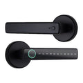 [New] Smart Lock Fingerprint Door Lock,Lock Smart Lock Keyless Entry Door Lock Reader,Home Bedroom Apartment(Black)