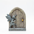 Whimsical Fairy Door Garden Statue Enchanting Outdoor & Indoor Decor for Flower Beds, Patios, Lawns, and Fairy Gardens
