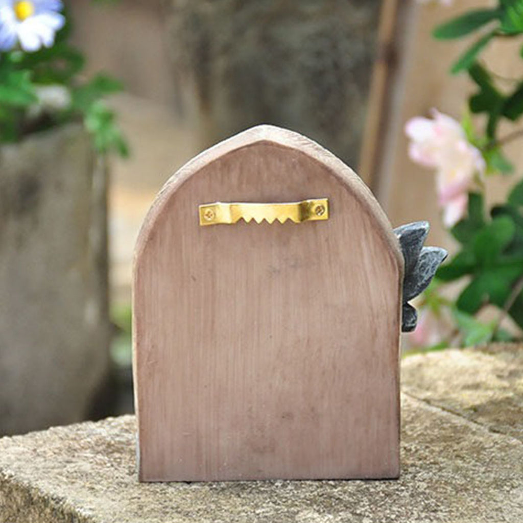 Whimsical Fairy Door Garden Statue Enchanting Outdoor & Indoor Decor for Flower Beds, Patios, Lawns, and Fairy Gardens