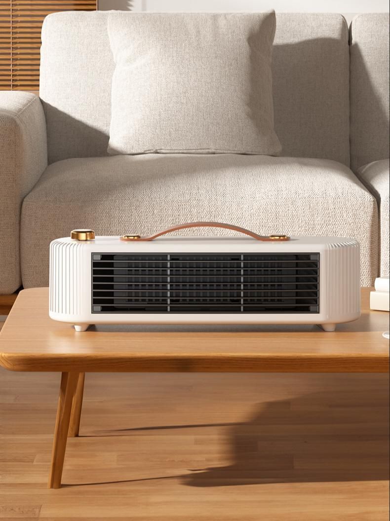 Green Desktop Space Heater for Home, Fast Heating Room Warmer for Bedroom, Whole-Room Heater Suitable for Home, Office, or Workplace