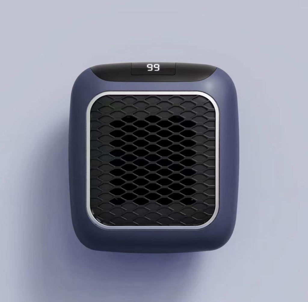 3-Second Heat Wall-Mounted Heater! Safe, Silent, Winter's "Little Sun"(GREY)