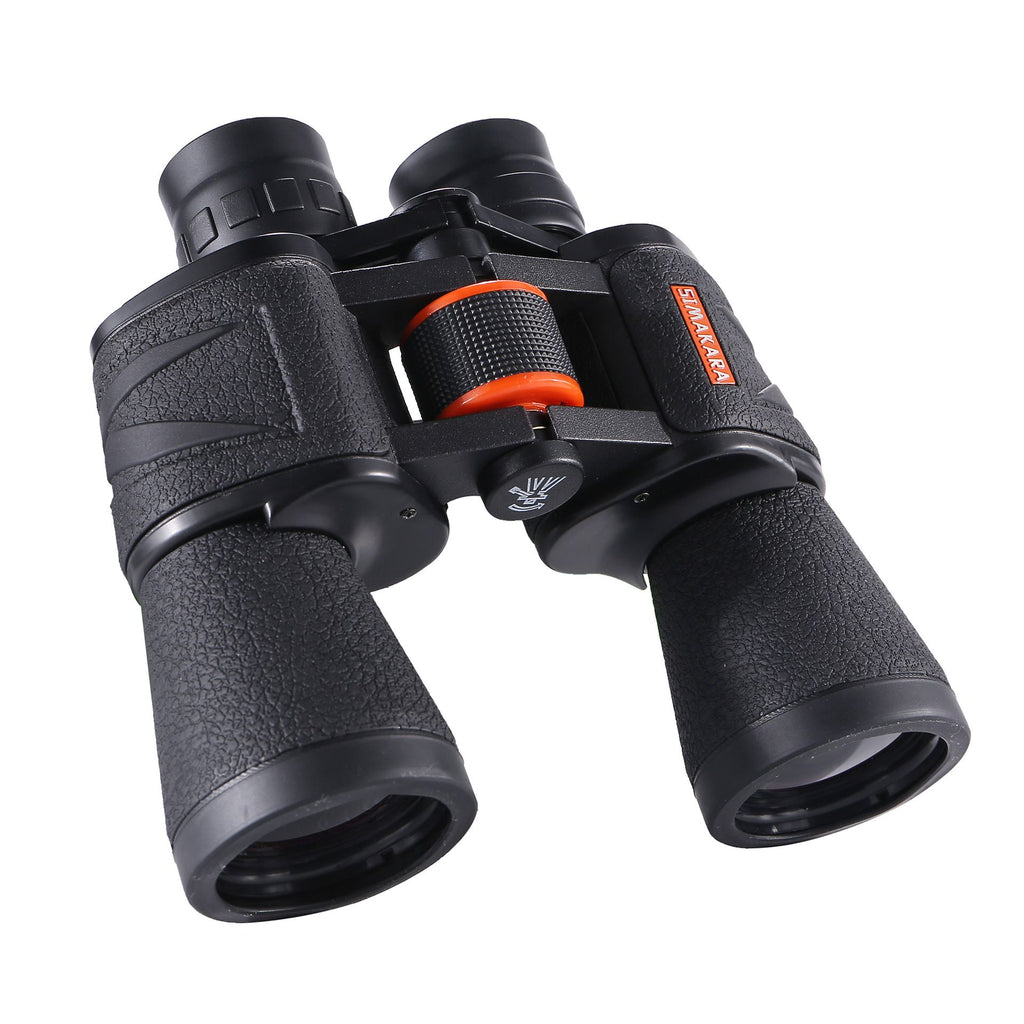 10x50 HD Binoculars - Wide Angle Large Eyepiece - Night Vision for Birdwatching Hiking Concerts - Lightweight & Portable（Black blade）