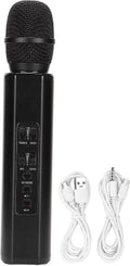 Wireless Vocal Microphone - Cordless Mic for Singing or Public Speaking (Black)