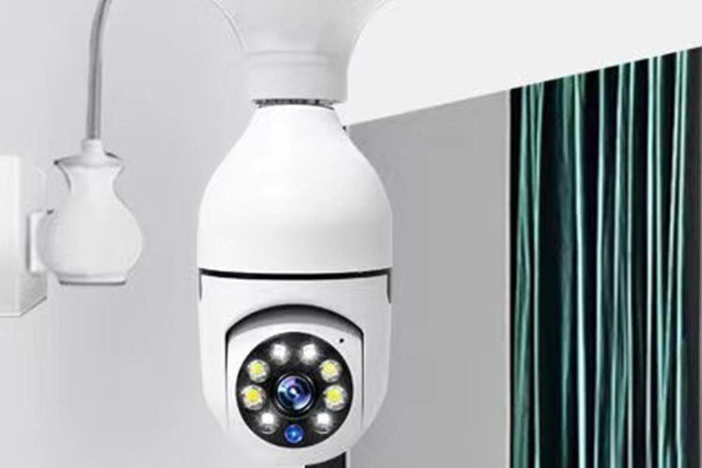 Light Bulb Security Camera HD WiFi IP Security Lamp Camera Bulb Light Camera Wireless WiFi Light Security Camera Home Security