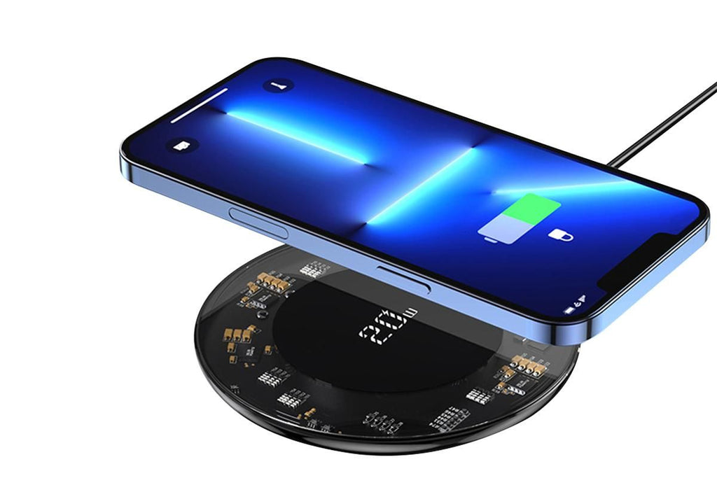 Universal 20W Qi Wireless Charger Fast Charging Pad Mobile Phone for Android Apple AirPod Pro