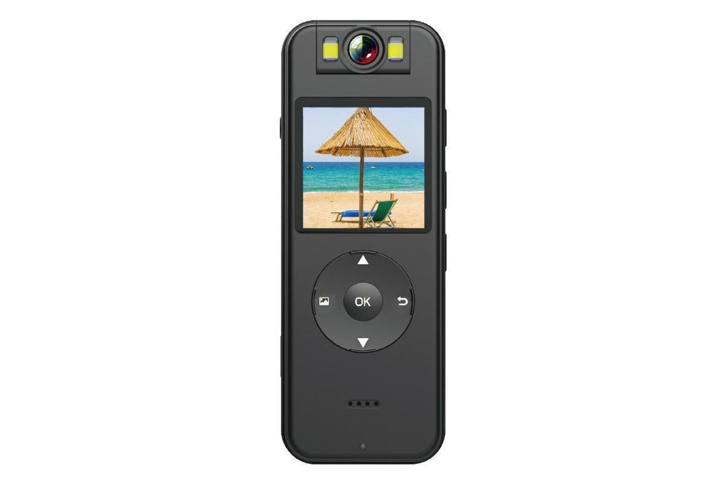 4K Mini Body Camera One-Button Recording Portable Camcorder WiFi for Vlogging Travel Sports