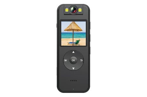 4K Mini Body Camera One-Button Recording Portable Camcorder WiFi for Vlogging Travel Sports