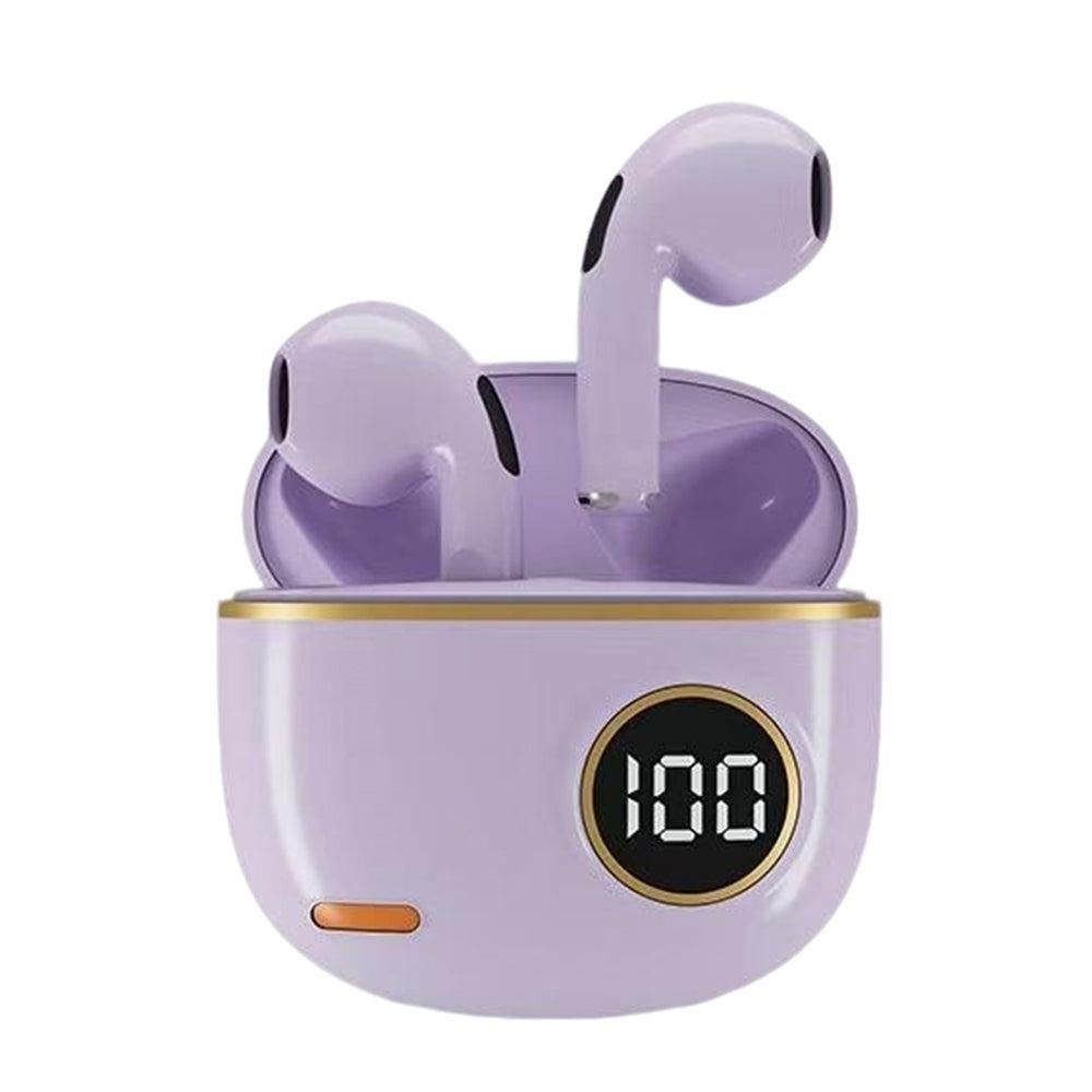 Wireless Bluetooth In-Ear Earbuds with Charging Case for Daily Use Pink