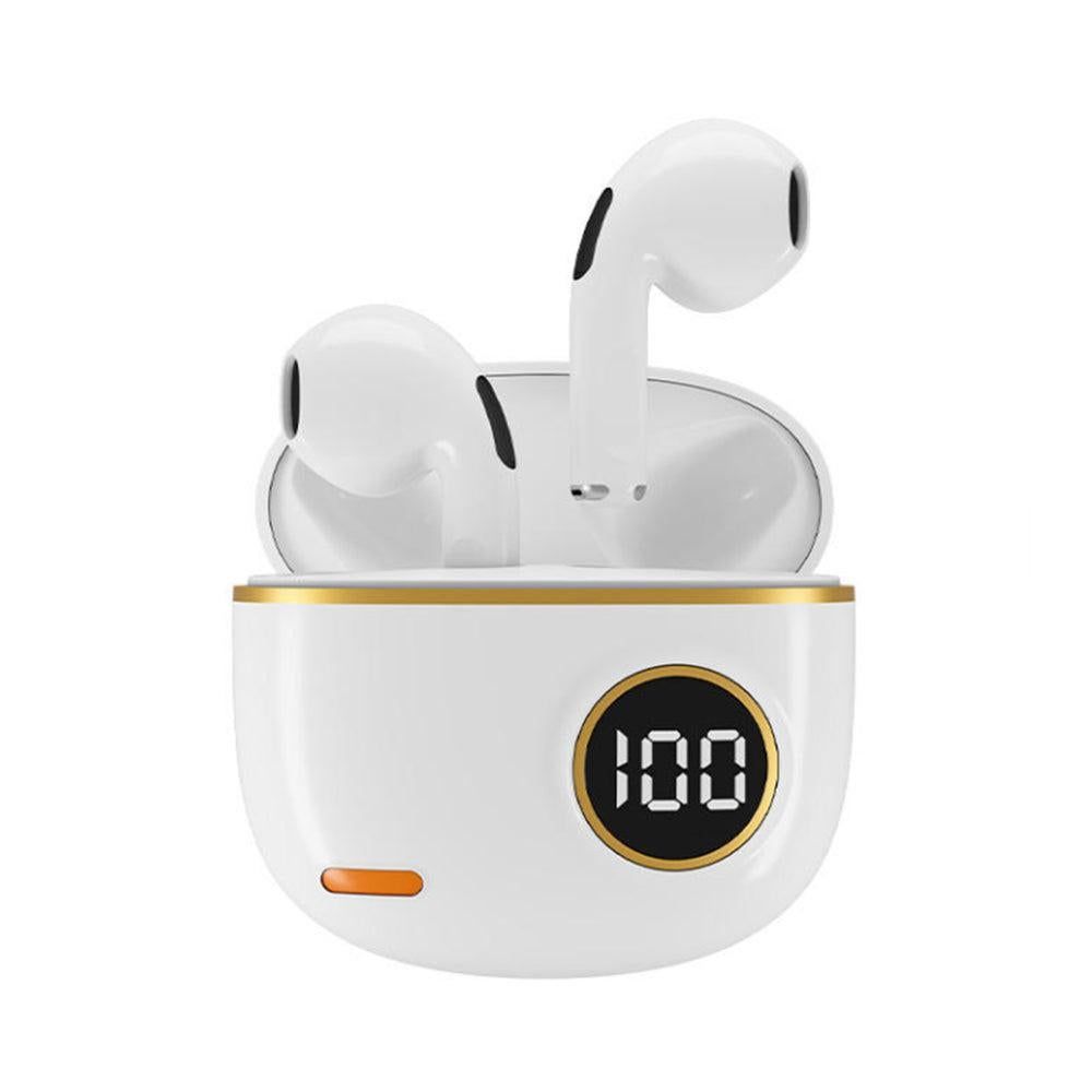 Wireless Bluetooth In-Ear Earbuds with Charging Case for Daily Use Purple
