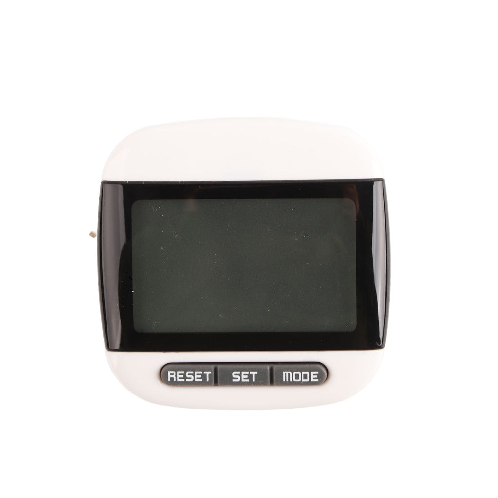 Accurate Step Counter Portable Pedometer with LCD Screen for Jogging Hiking Running WalkingBlack