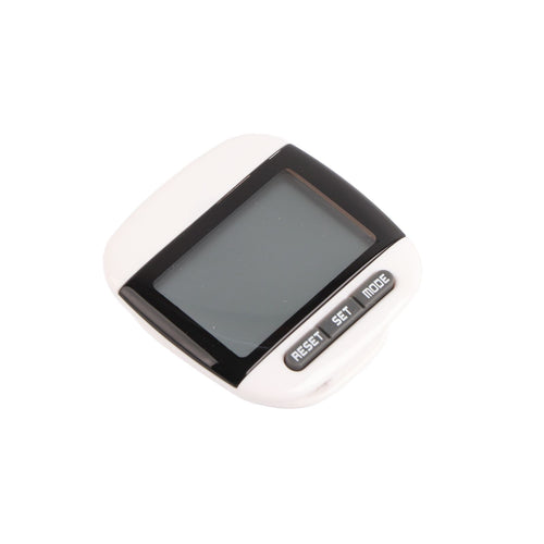 Accurate Step Counter Portable Pedometer with LCD Screen for Jogging Hiking Running WalkingBlack