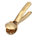 Stainless Steel Nutcracker Chestnut Clip Metal Multifunctional Nut Opener Plier for KitchenGold
