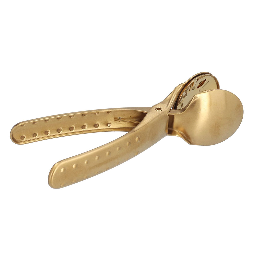 Stainless Steel Nutcracker Chestnut Clip Metal Multifunctional Nut Opener Plier for KitchenGold