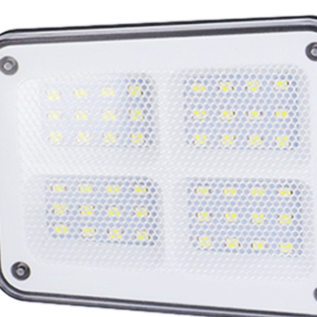 LED Solar Lights Outdoor 4 Adjustable Heads Motion Sensor Light 450LM 3 Modes Wide Angle Wall Light for Garden Pathway