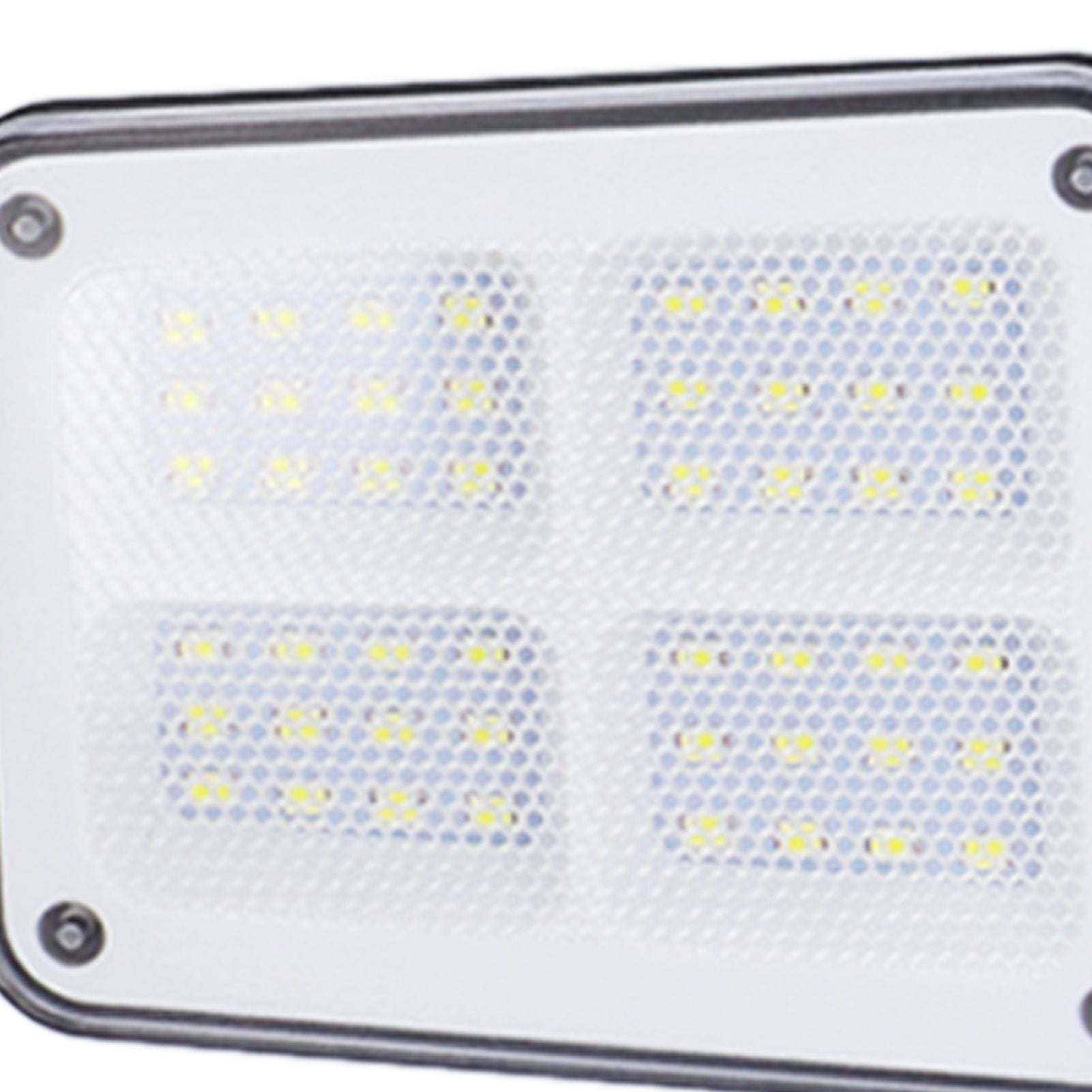 LED Solar Lights Outdoor 4 Adjustable Heads Motion Sensor Light 450LM 3 Modes Wide Angle Wall Light for Garden Pathway