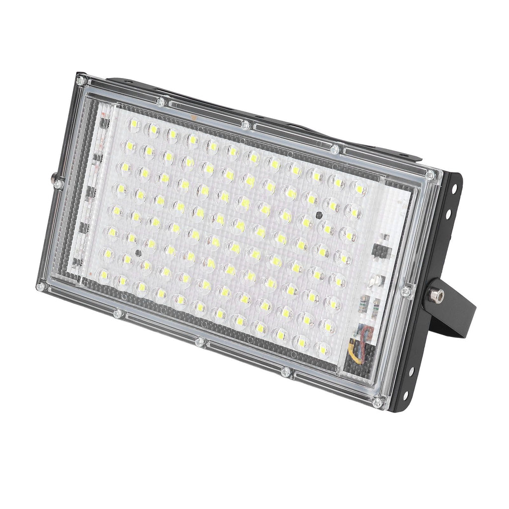 100W LED Flood Light Super Bright 10000 Luminous 120° Beam Angle Flood Light Cool White IP66 Waterproof Light 220‑240V