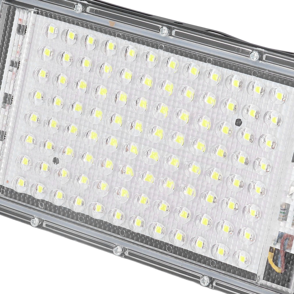 100W LED Flood Light Super Bright 10000 Luminous 120° Beam Angle Flood Light Cool White IP66 Waterproof Light 220‑240V
