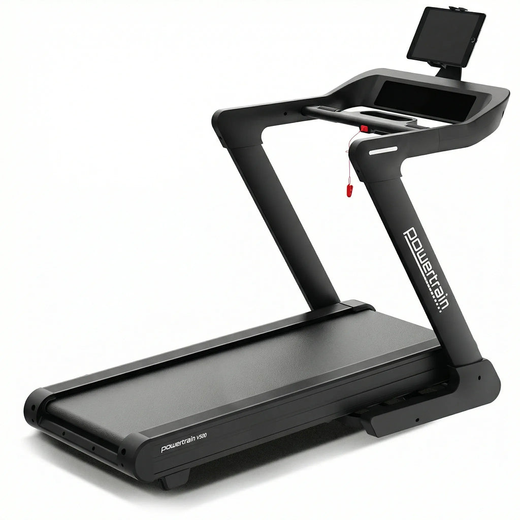 Powertrain V500 3hp Foldable Treadmill Cardio Running Automatic Incline Machine