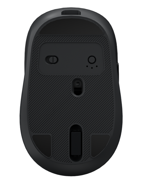AOC MS360B/LA Wireless Mouse 2.4G + Bluetooth Dual Mode 6-Key DPI1600 Black