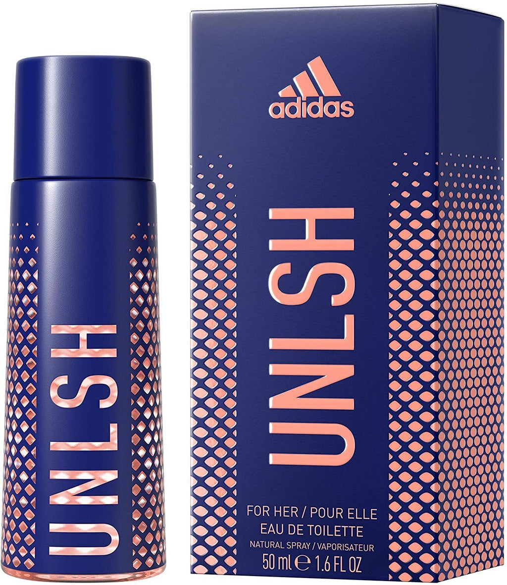 Adidas 50ml For Her Natural Spray UNLSH Charge Culture Of Sports Womens Perfume