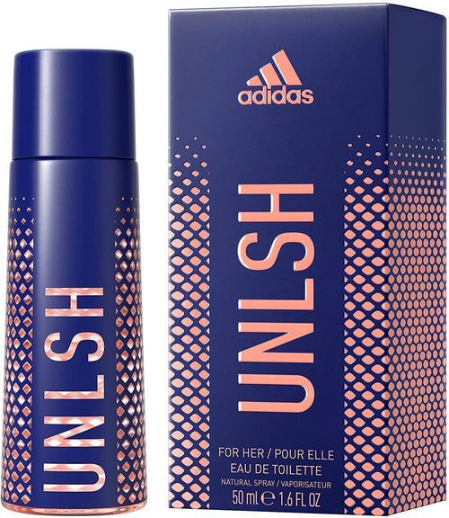 Adidas 50ml For Her Natural Spray UNLSH Charge Culture Of Sports Womens Perfume