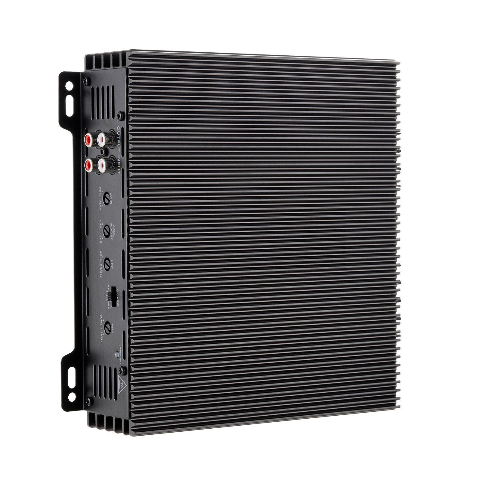 Car Audio Amplifier, 2-Channel Bridgeable Car Amplifier, Full-Range Class AB Stereo Amp, Max. 2 x 300W at 4 Ohms / 2 x 600W at 2 Ohms, High Output, for SUVs, Pickups, and Off-Road Vehicles