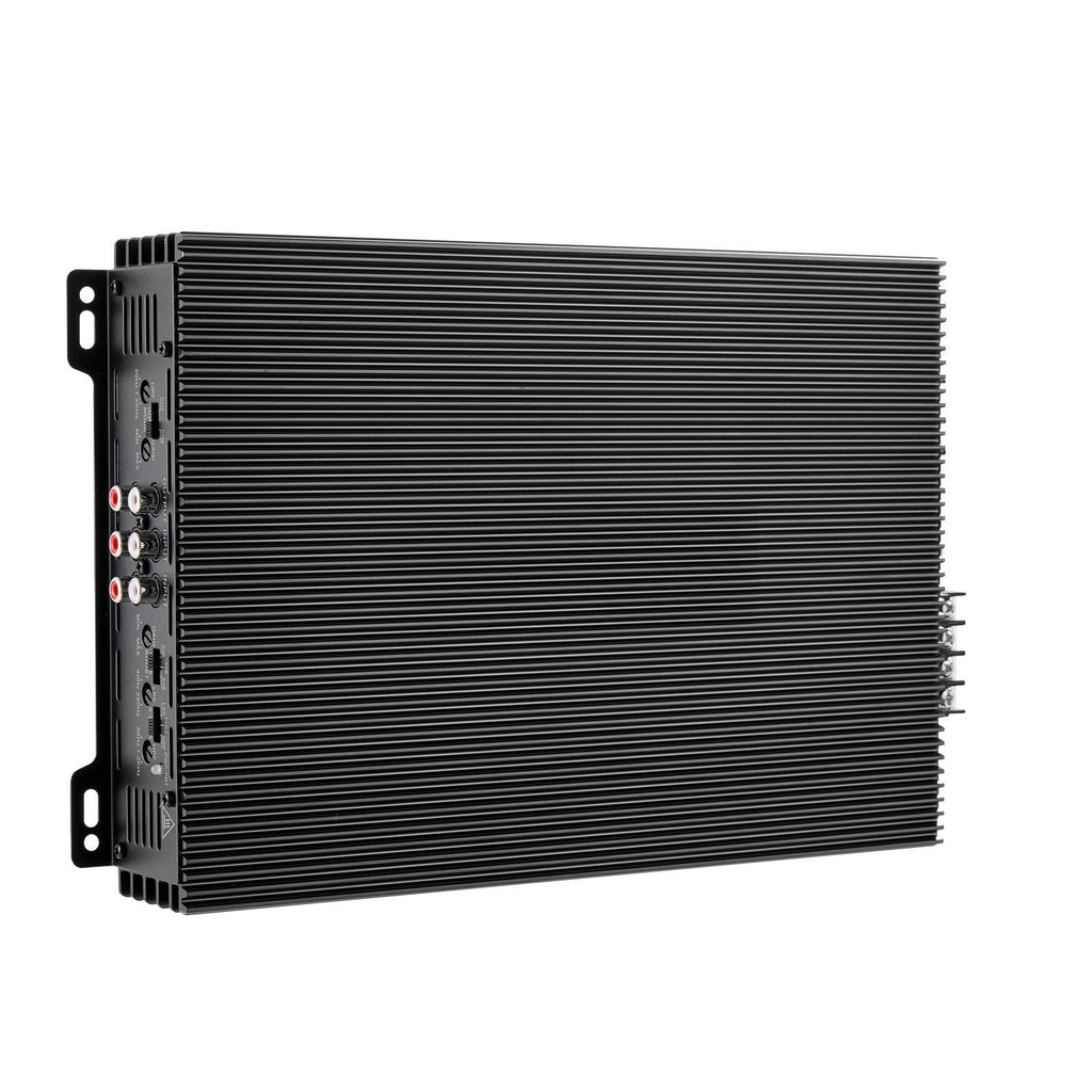 Car Audio Amplifier, 4-Channel Bridgeable Car Amplifier, Multichannel Class AB Stereo Amp, Max. 4 x 200W at 4 Ohms / 4 x 400W at 2 Ohms, High Output, for SUVs, Pickups, and Off-Road Vehicles