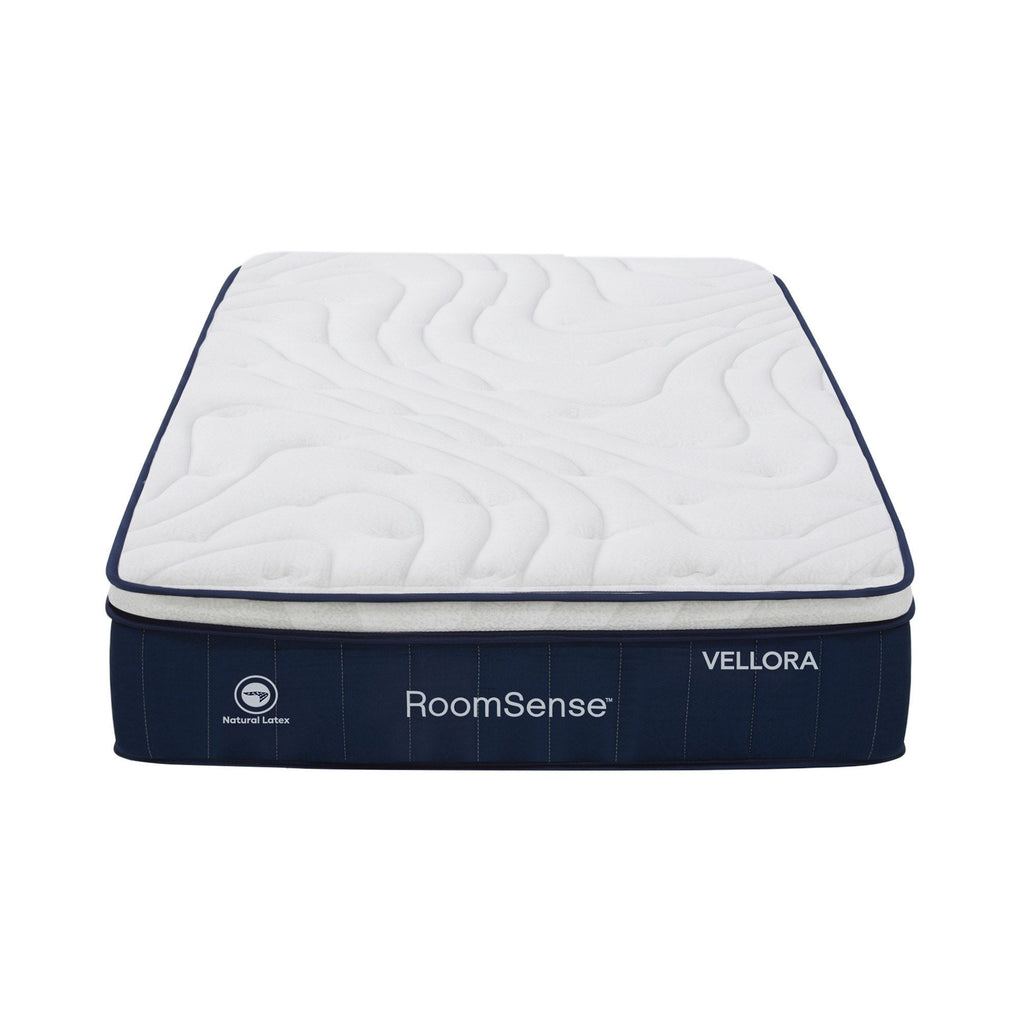 RoomSense King Mattress , 30cm Medium Firm Hybrid Mattress with Latex Lumbar Support for Back Pain Relief , Pocket Spring Mattress King Size in a Box